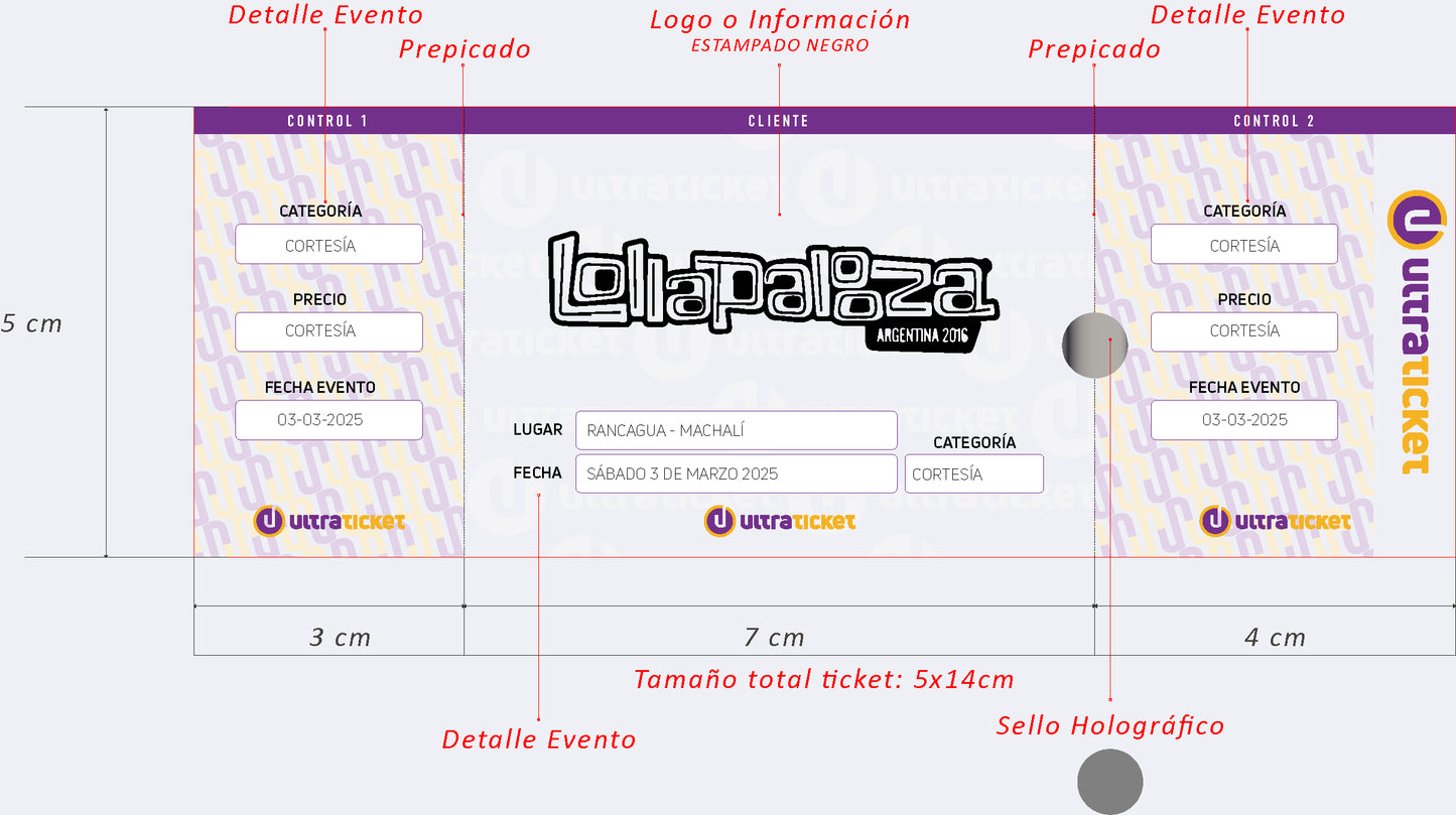 Ticket Personalizado
