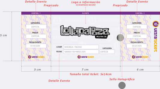 Ticket Personalizado